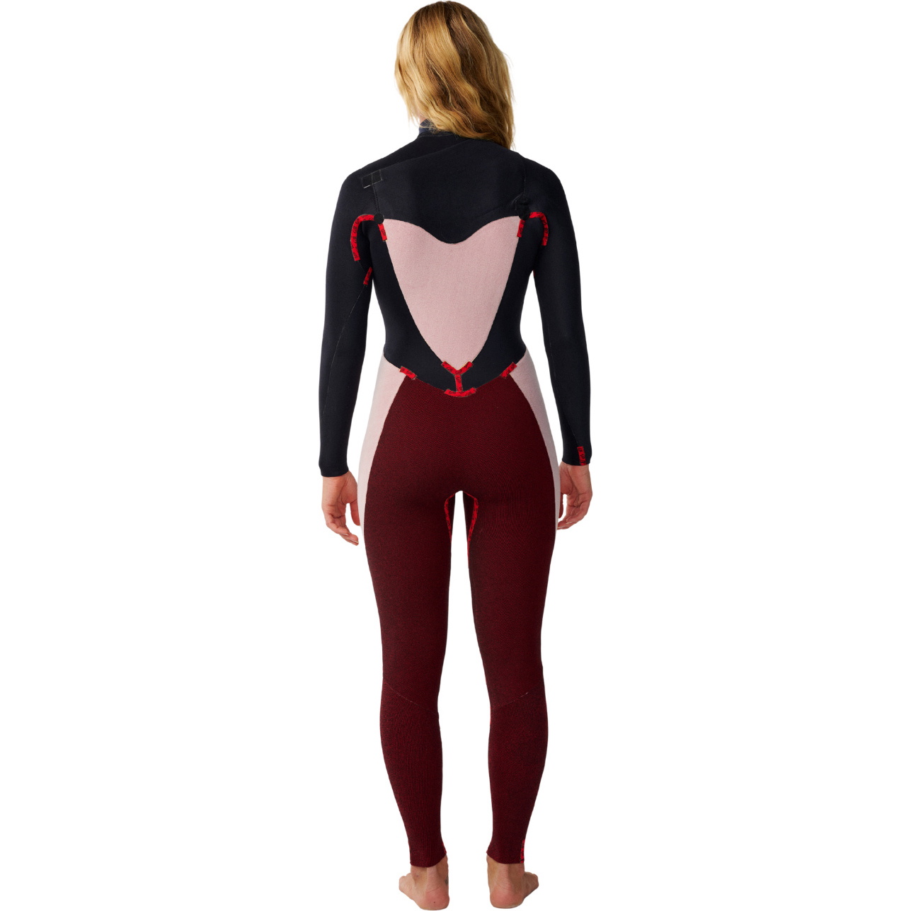 2026 Rip Curl Dames Dawn Patrol 4/3mm Borst Ritssluiting Wetsuit 17TWFS - Slate